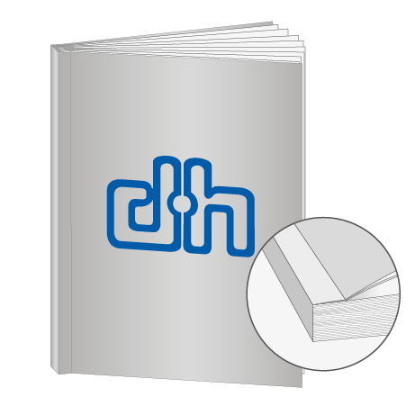 Broschüren Klebebindung DIN A6