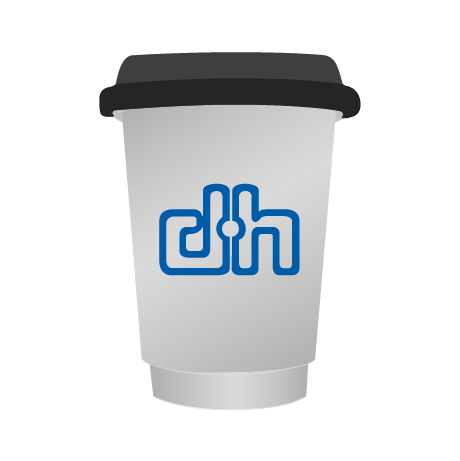 Pappbecher to Go BIO | 400 ml doppelwandig | rundum bedruckt