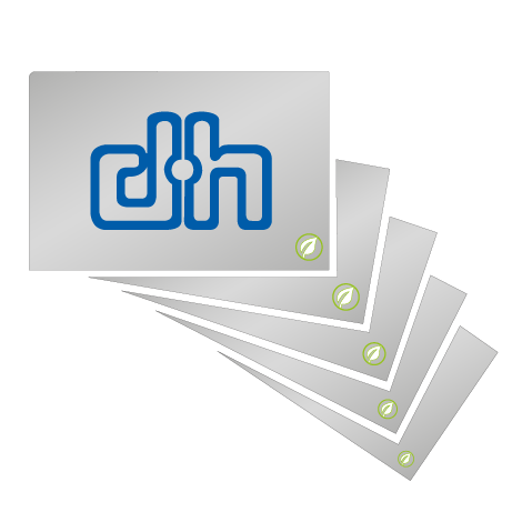 Visitenkarten | 350 g/m² Offset weiß | beidseitig