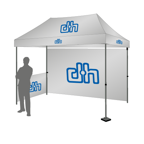 Faltpavillon | 3x4,5 | bedruckt